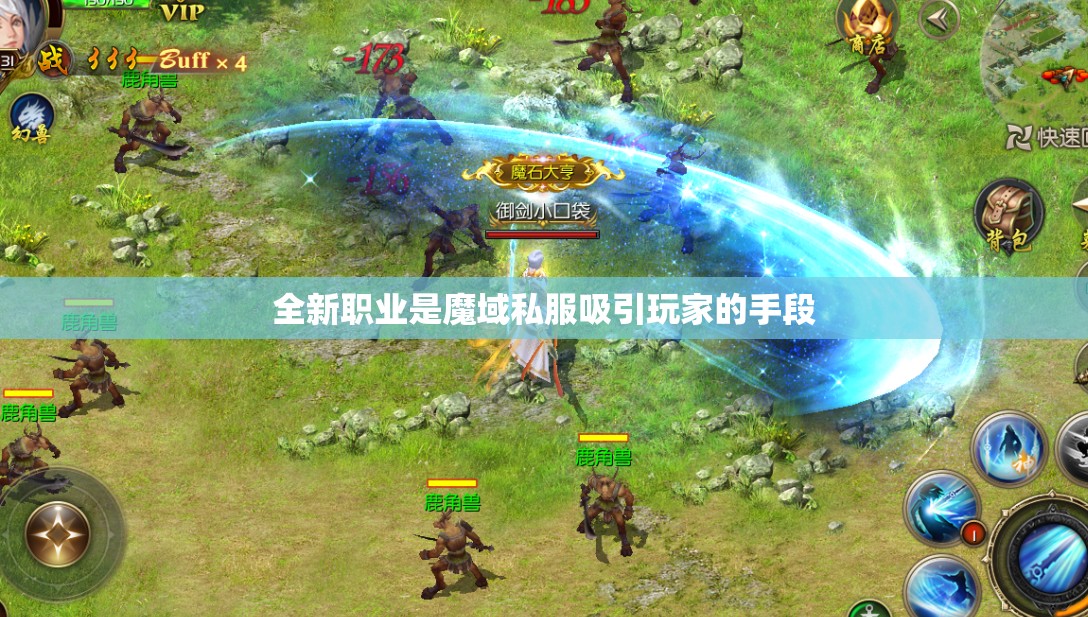 全新职业是魔域私服吸引玩家的手段