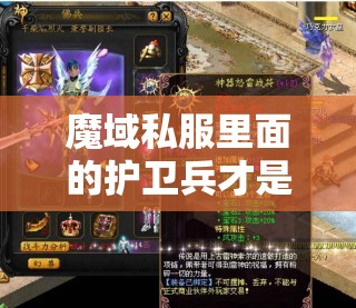 魔域私服里面的护卫兵才是真正的权威