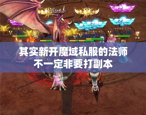 其实新开魔域私服的法师不一定非要打副本
