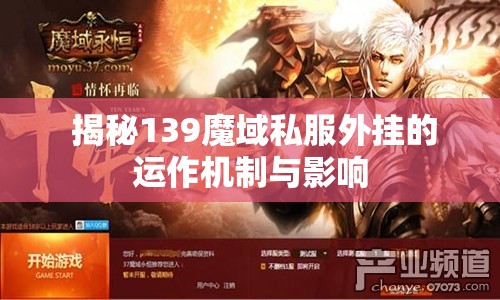  揭秘139魔域私服外挂的运作机制与影响